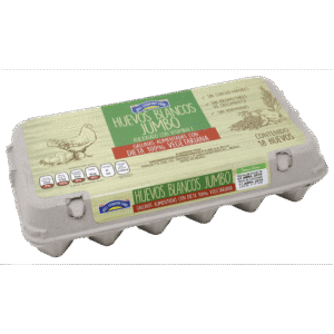 HCF Huevo Blanco Jumbo 18 pz