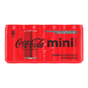 Refresco Sin Azucar 8 Pack 235ml 1 Pz