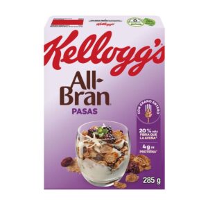 Kelloggs Cereal All Bran Pasas 285 g