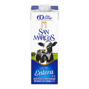 San Marcos Leche Entera 1 L