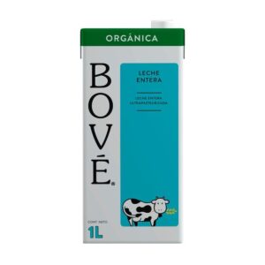 Bove Leche Entera Orgánica 1 L