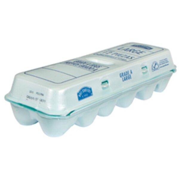 HCF Huevo Blanco Grande Refrigerado 12 pz