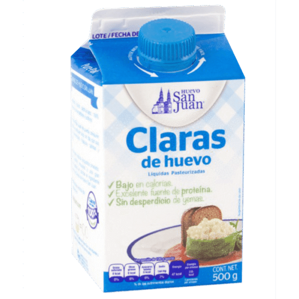 Clara de Huevo Líquida Pasteurizada 500 g
