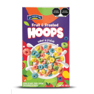 HCF Cereal Fruit Frosted Hoops 400 g