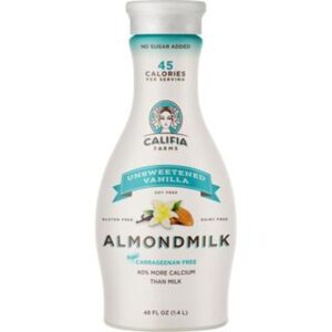 Califia Leche de Almendras Sabor Vainilla Sin Azúcar 1.42 L