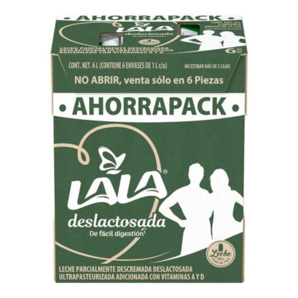 Lala Leche Deslactosada 6 Pack 6 L