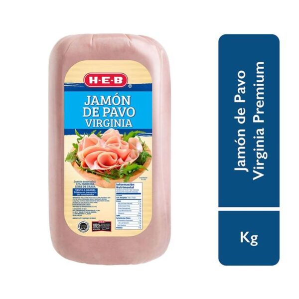 HEB Jamón Virginia Pavo 1 kg