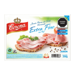 Corona Jamón de Pierna de Cerdo Horneada Extrafino 250 g