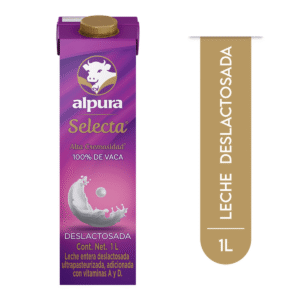 Alpura Leche Selecta Deslactosada 1 L