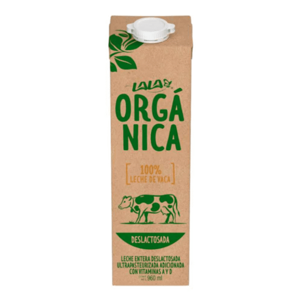 Lala Leche Organica Deslactosada 1 L