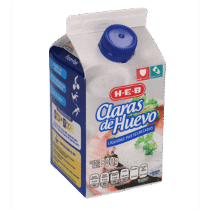 HEB Clara de Huevo Líquida Pasteurizada 500 g