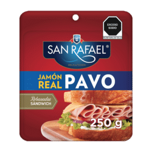 San Rafael Jamón Real de Pavo Rebanada Sandwich 250 g