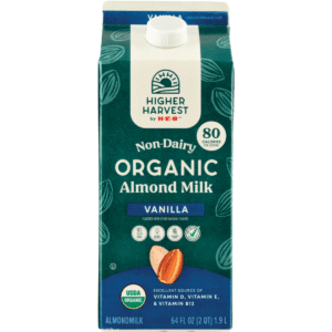 Higher Harvest Leche de Almendras Organica Sabor Vainilla 1.89 L