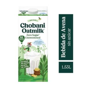 Chobani Leche de Avena Zero Azúcar Natural 1.53 L
