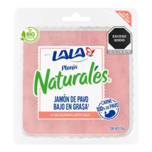 Lala Plenia Naturales Jamón de Pavo Bajo en Grasa 250 g