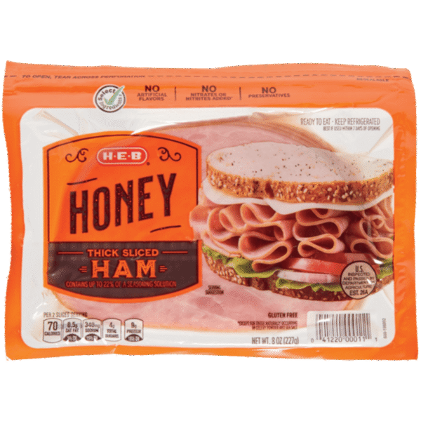 HEB Jamón Miel de Cerdo Zip 227 g
