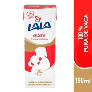 Leche Uht Lala Entera 190 ml