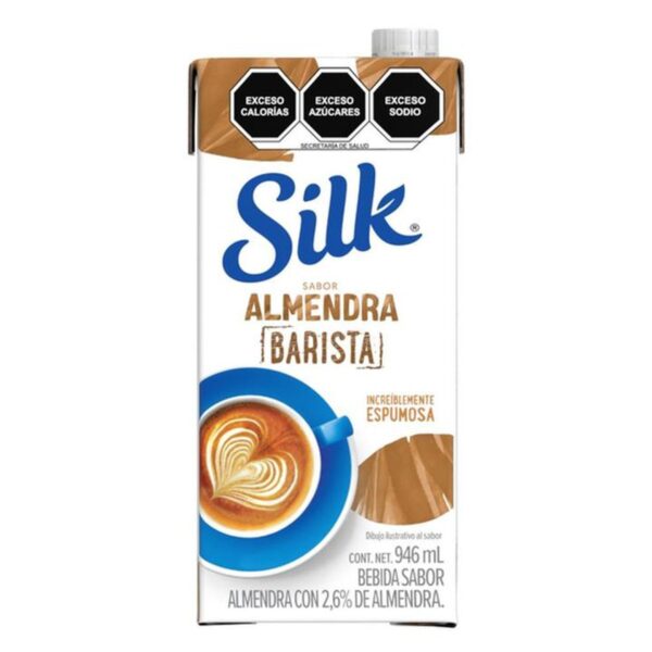 Silk Bebida Vegetal Sabor Almendra Barista 946 ml