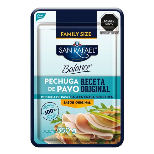 San Rafael Pechuga de Pavo Escalonada 350 g