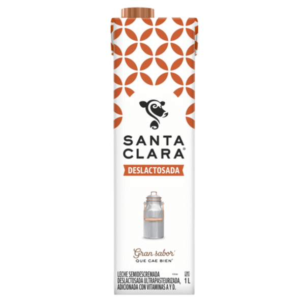Santa Clara Leche Deslactosada 1 L