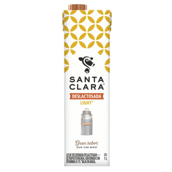 Santa Clara Leche Deslactosada Light 1 L