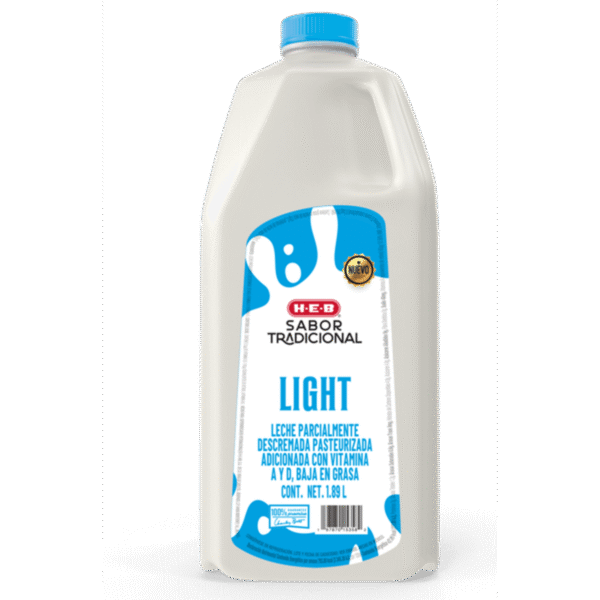 HEB Sabor Tradicional Leche Light 1.89 L
