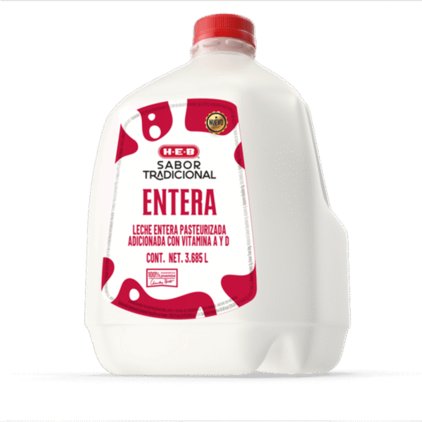HEB Sabor Tradicional Leche Entera 3.78 L