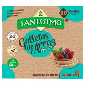 Sanissimo Galleta de Arroz y Quinoa a Domicilio
