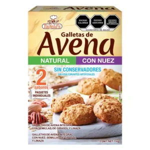 Taifelds Galleta de Avena Natural y Nuez 1 Kg