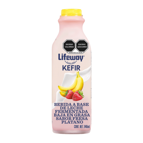 Kéfir Fresa con Plátano 946 ml H-E-B