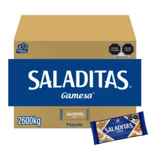 Gamesa Galletas Saladitas Clásicas 200 pzas. de 13 g