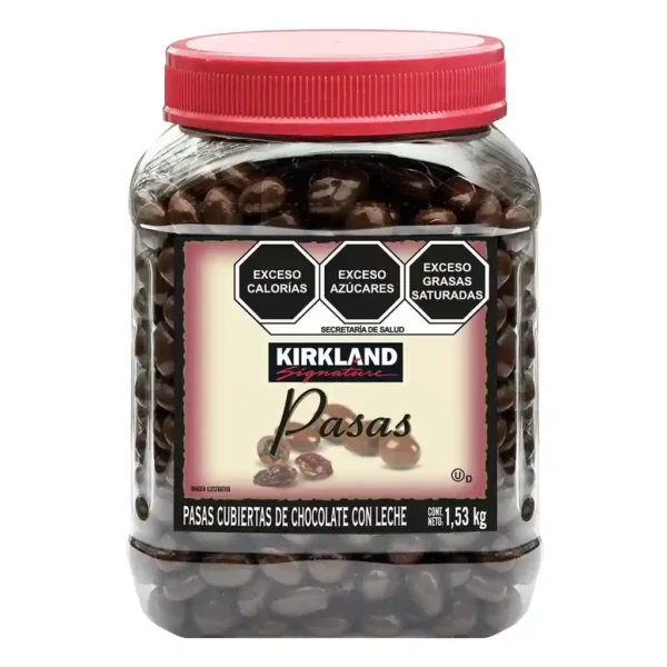 Kirkland Signature Pasas Cubiertas de Chocolate Con Leche