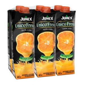 Jumex Único Fresco Jugo de Naranja 6 pzas de 960 m