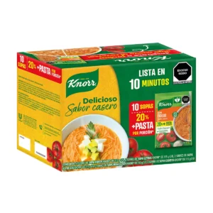 Knorr Sopas Surtidas 10 pzas de 115 g