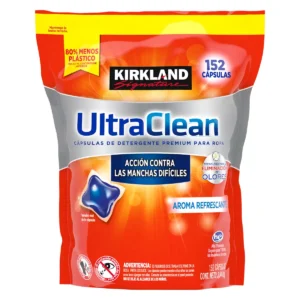 Kirkland Signature Ultra Clean Cápsulas de Detergente Premium para Ropa 152 pzas