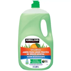 Kirkland Signature Jabón Para Trastes de Origen Vegetal 2.6 l