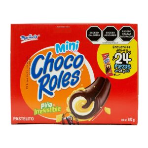 Marinela Mini Chocoroles 24 Pzas