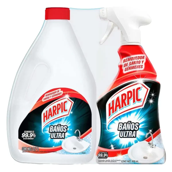 Harpic Líquido Limpiador para Baños Ultra 3.7 l