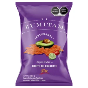 Zumitam Papas Fritas Artesanales con Aceite de Aguacate 680g