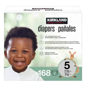 Kirkland Signature Pañales Etapa 5 Unisex 168 pzas