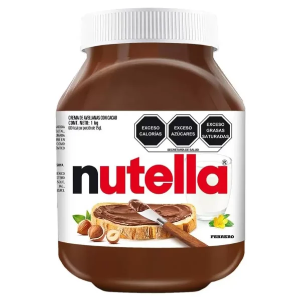 Nutella Crema de Avellanas con Cacao 1 kg