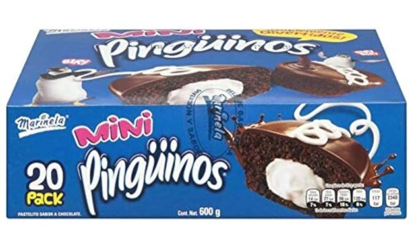 Marinela Mini Pingüino 24 Pzas