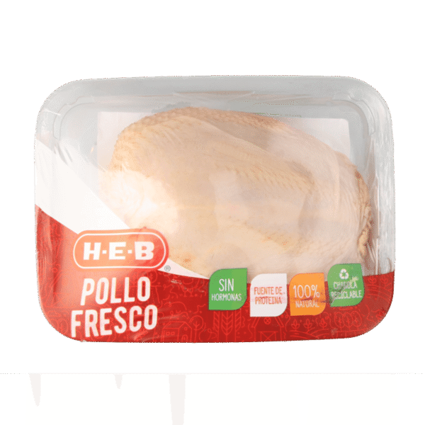 HEB Pechuga de Pollo con Hueso Fresca 1 kg