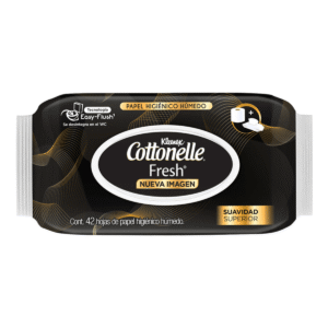 Papel Higiénico Húmedo Kleenex Cottonelle Fresh Easy-Flush con 42 pz