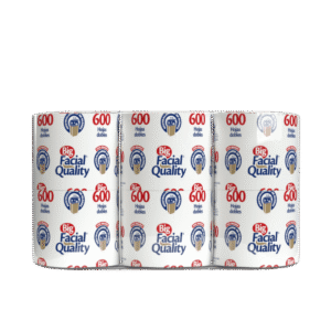 Papel Higiénico 600 Hojas Dobles 6 Pz