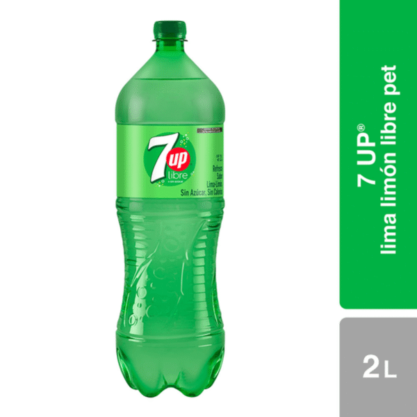 Seven Up Refresco Libre Sabor Lima-Limón 2 L