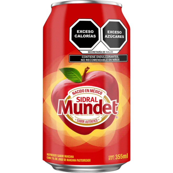 Refresco Mundet Sabor Manzana 355 Ml
