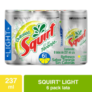Refresco Squirt Sabor Lima-Limón 6 Pack 237ml 1 Pz