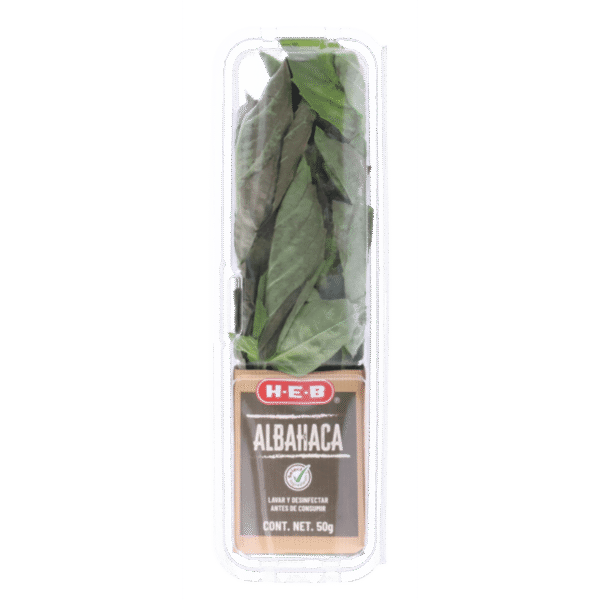 HEB Albahaca Empacada 50 g