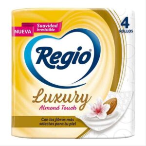 Papel Higiénico Luxury Almond Touch 4 Pz